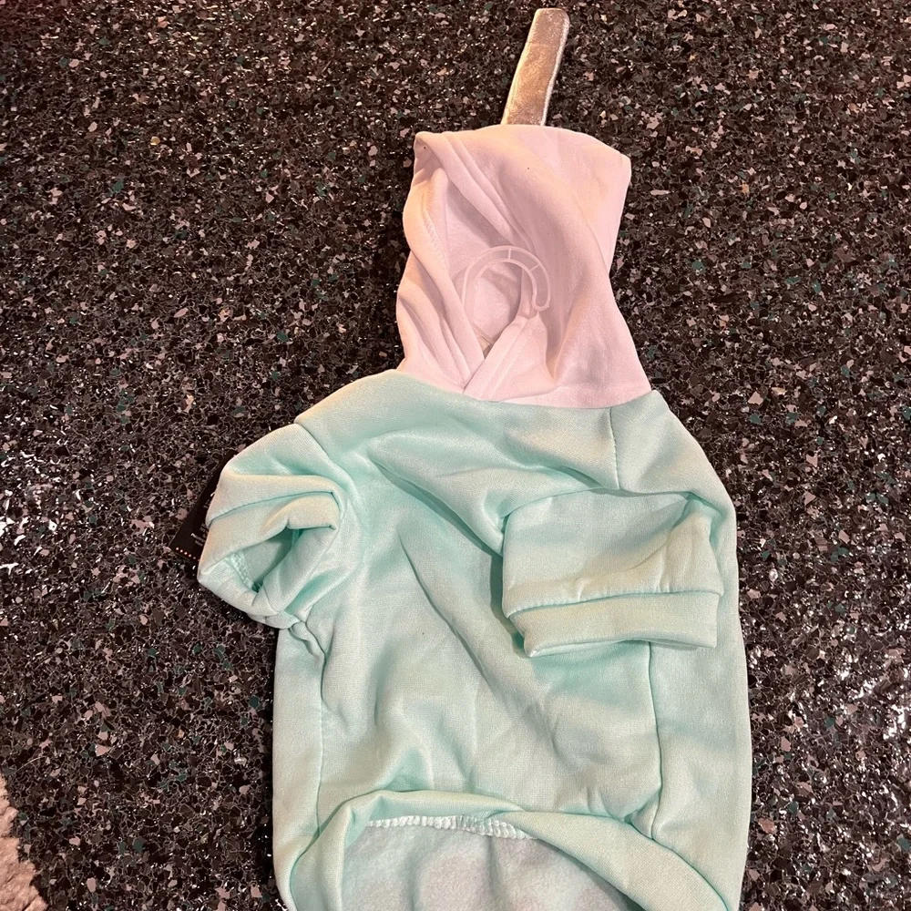 Dog Costume Size Medium Boba Tea Parody Hoodie Funny Halloween NWT